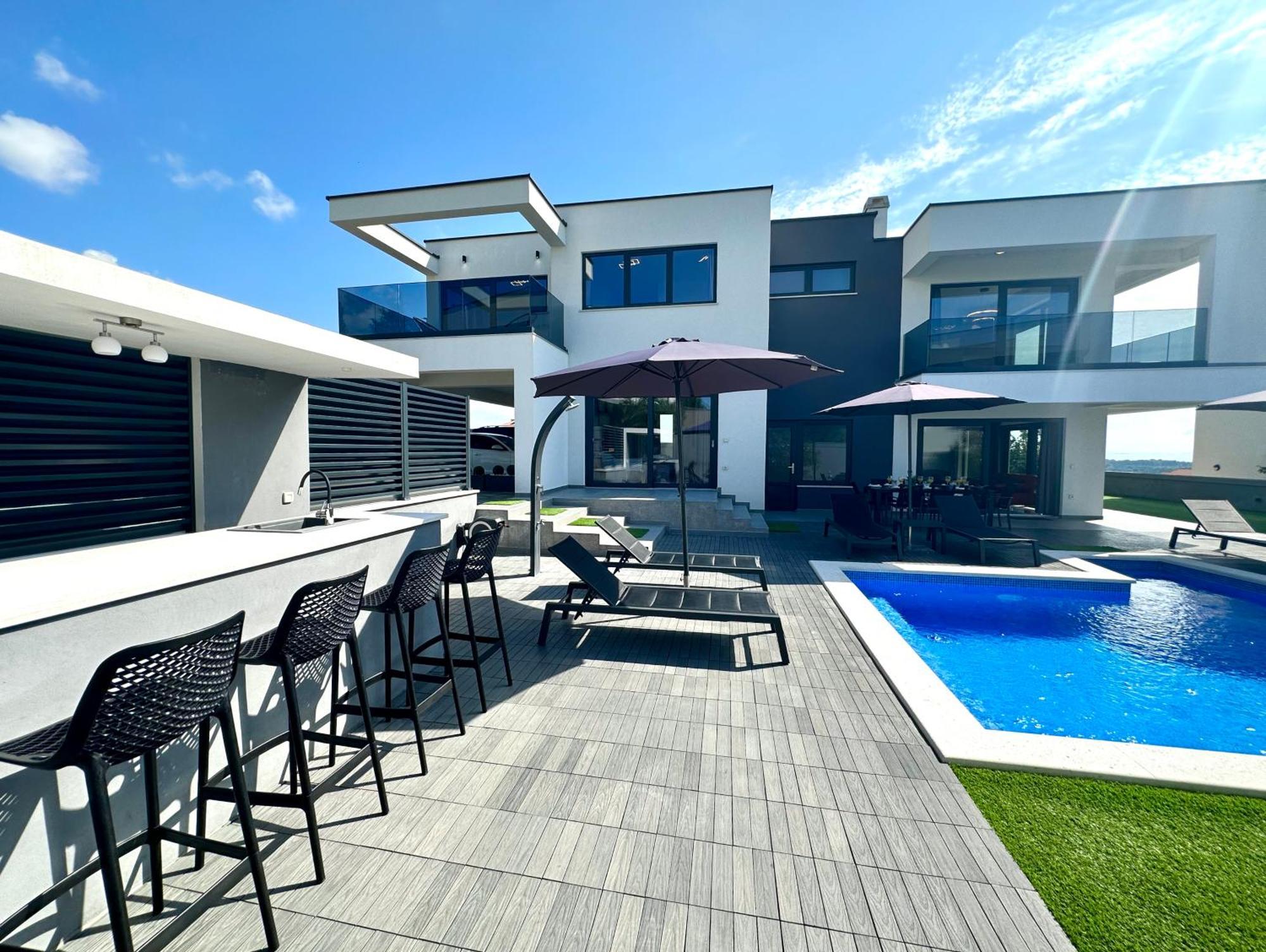 Fantasy Daydream Mansion Villa Novalja Bagian luar foto