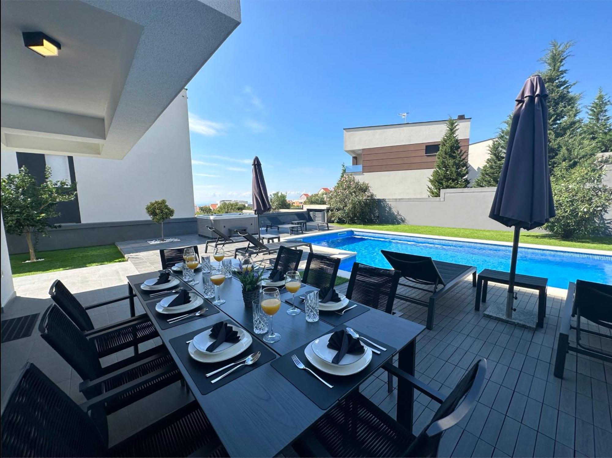 Fantasy Daydream Mansion Villa Novalja Bagian luar foto