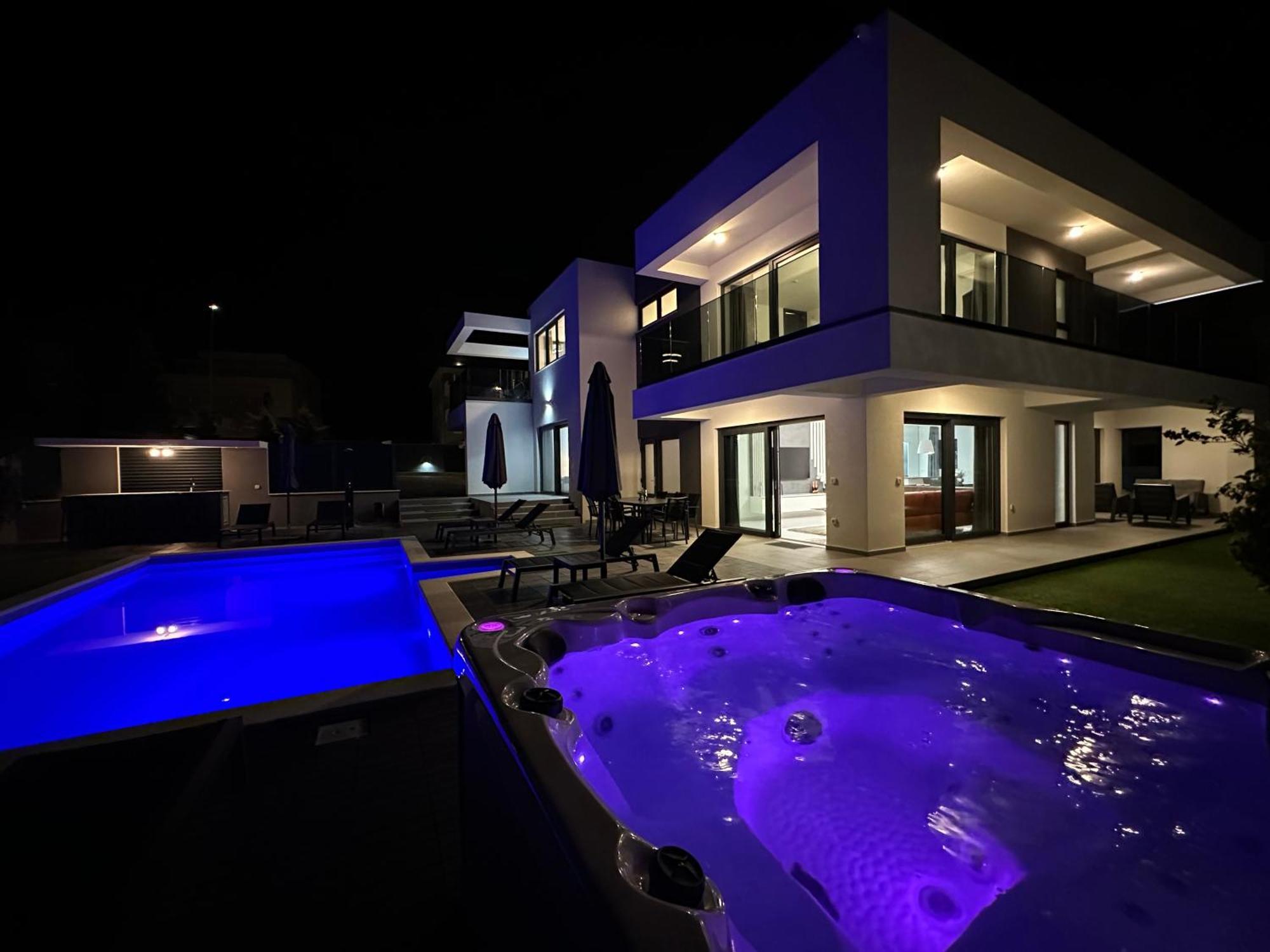 Fantasy Daydream Mansion Villa Novalja Bagian luar foto